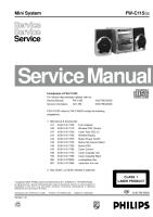 Philips - FWC-115-Service-Manual
